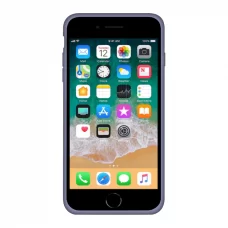 Силиконовый чехол Apple Silicone Case Lavander Gray для iPhone 7/8 с закрытым низом